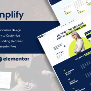 Amplify - Digital Marketing Agency Elementor Template Kit