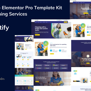 Neatify – Elementor Pro Template Kit for Cleaning Services